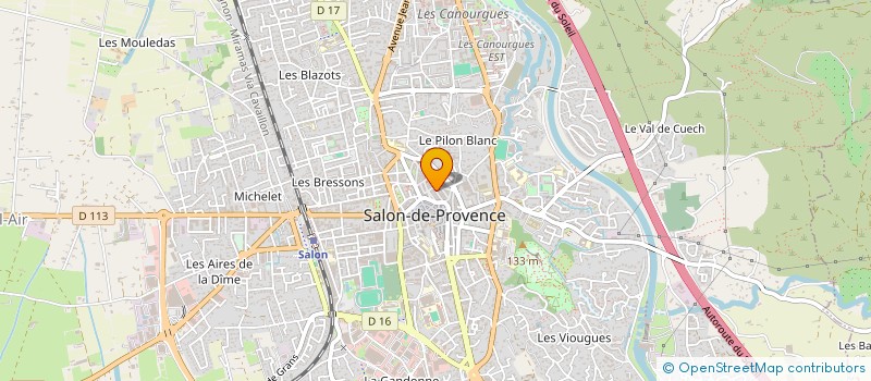 localisation de l'entreprise SCI CAPER  SALON-DE-PROVENCE