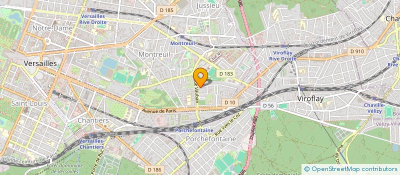 localisation de l'entreprise SCI CAPERAA-1 à VERSAILLES