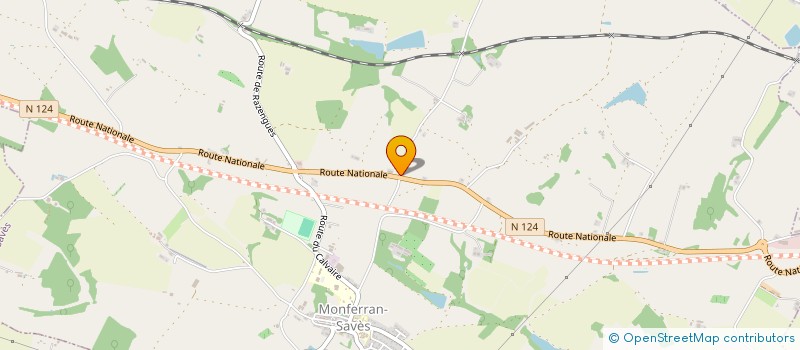 localisation de l'entreprise SCI CAPERAN  MONFERRAN-SAVES