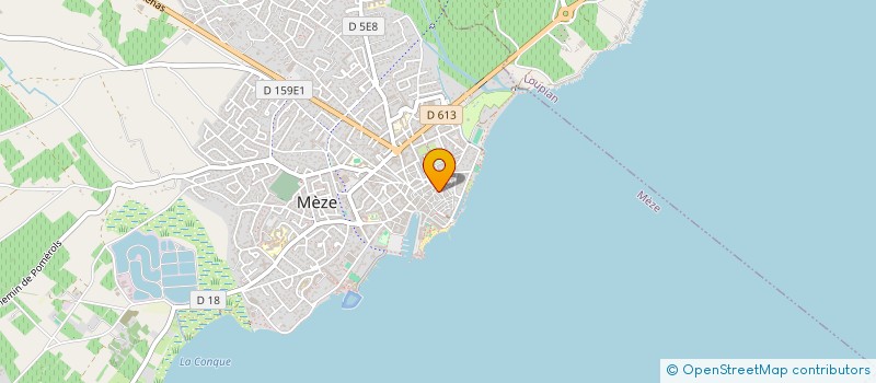 localisation de l'entreprise SCI CAPESTANG à MEZE