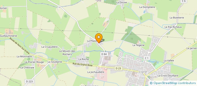 localisation de l'entreprise SCI CAPEV RAVARD  LIGNE