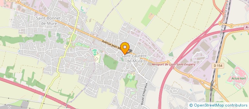 localisation de l'entreprise SCI CAPGE  SAINT-LAURENT-DE-MURE