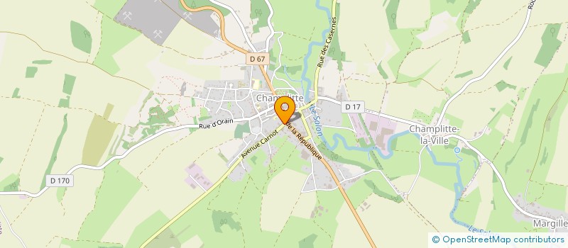 localisation de l'entreprise SCI CAPGRAS DZONI à CHAMPLITTE