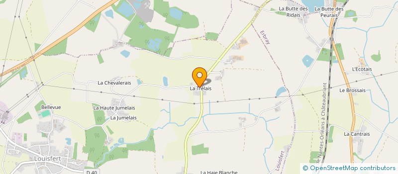 localisation de l'entreprise SCI CAPHE  LOUISFERT