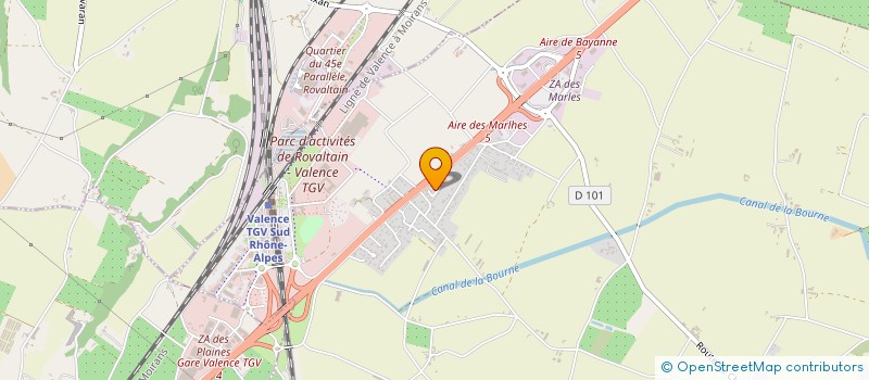 localisation de l'entreprise SCI CAPHI  ALIXAN