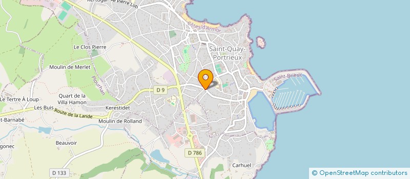 localisation de l'entreprise SCI CAPHORNIER  SAINT-QUAY-PORTRIEUX