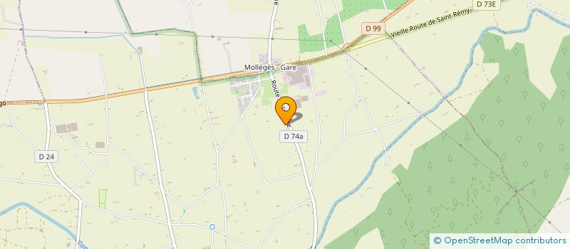localisation de l'entreprise SCI CAPI à EYGALIERES