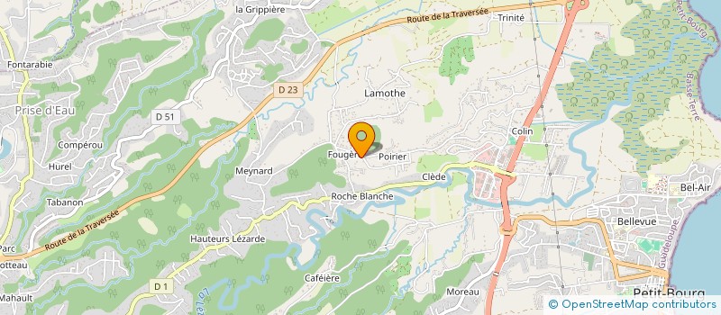 localisation de l'entreprise SCI CAPI à PETIT-BOURG