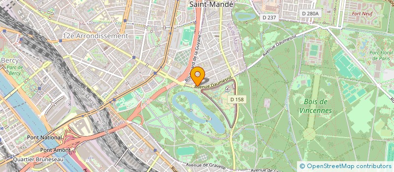 localisation de l'entreprise SCI CAPI AZUR à SAINT-MANDE