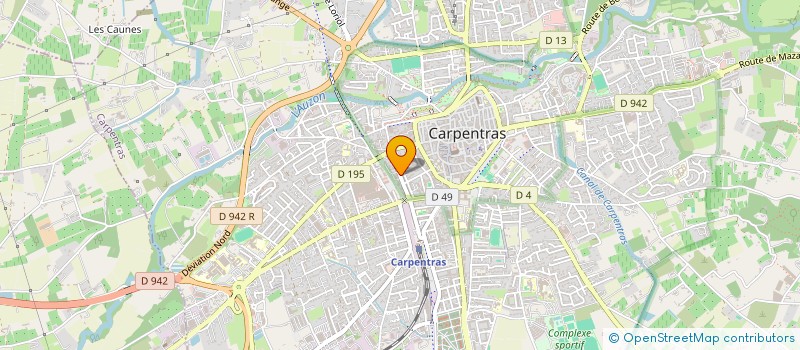 localisation de l'entreprise SCI CAPIAN  CARPENTRAS