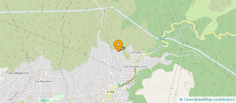 localisation de l'entreprise SCI CAPICHERA  ALLAUCH