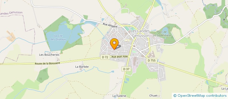 localisation de l'entreprise SCI CAPIE  SAINT-MARTIN-DES-TILLEULS