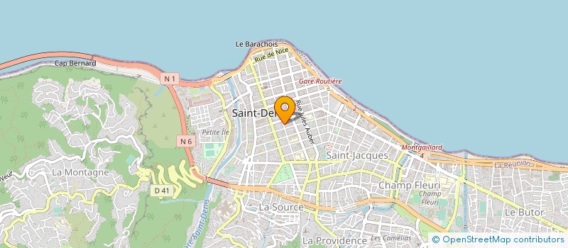 localisation de l'entreprise SCI CAPIMMO à SAINT-DENIS