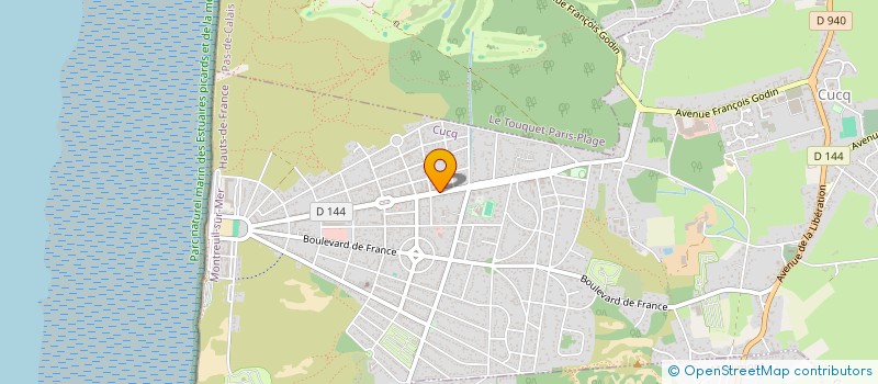 localisation de l'entreprise SCI CAPIMMO  CUCQ