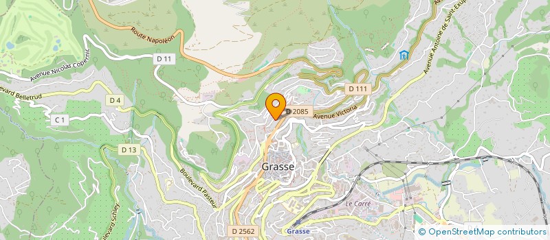 localisation de l'entreprise SCI CAPITAL AZUR à GRASSE