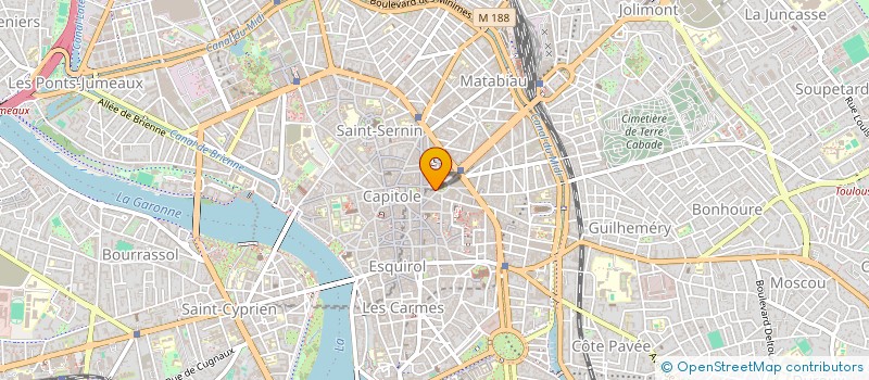 localisation de l'entreprise SCI CAPITOL CITY  TOULOUSE