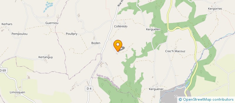 localisation de l'entreprise SCI CAPITOLE  SAINT-GILLES-PLIGEAUX