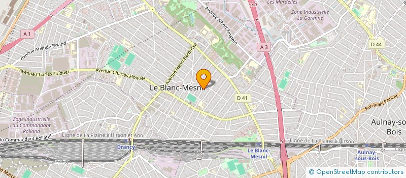 localisation de l'entreprise SCI CAPITOLE IMMO à LE BLANC-MESNIL