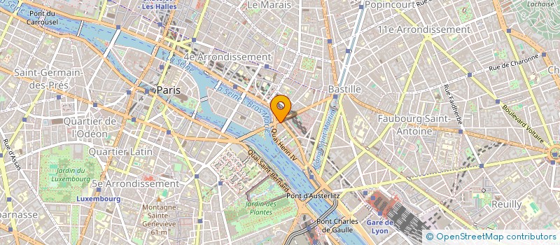 localisation de l'entreprise SCI CAPITOLE IV  PARIS