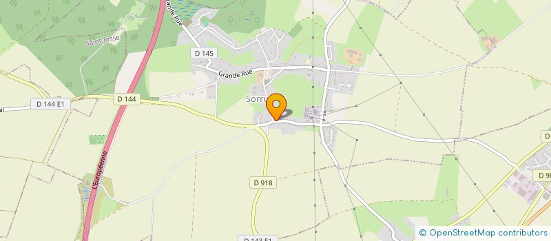 localisation de l'entreprise SCI CAPLAIN-FRISON  SORRUS