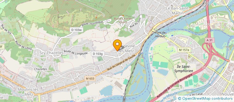 localisation de l'entreprise SCI CAPLI  SAINT-JULIEN-LES-METZ