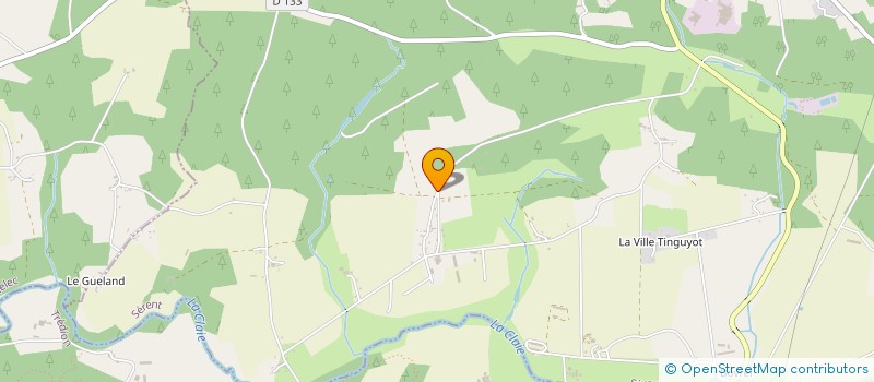 localisation de l'entreprise SCI CAPMER  SERENT