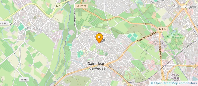 localisation de l'entreprise SCI CAPNAU  SAINT-JEAN-DE-VEDAS