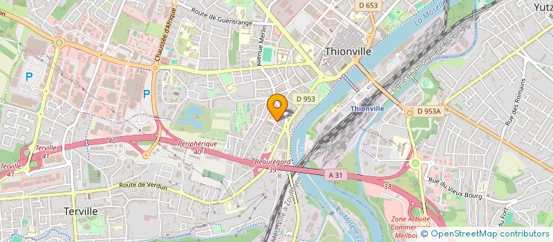 localisation de l'entreprise SCI CAPNOW à THIONVILLE