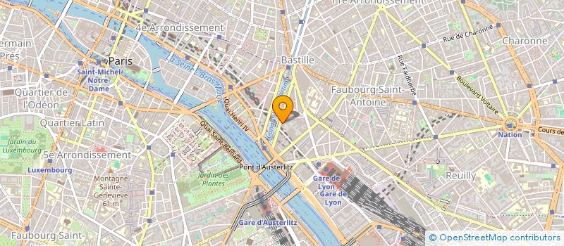 localisation de l'entreprise SCI CAPO DIFENO  PARIS