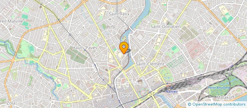 localisation de l'entreprise SCI CAPOIS  NANTES