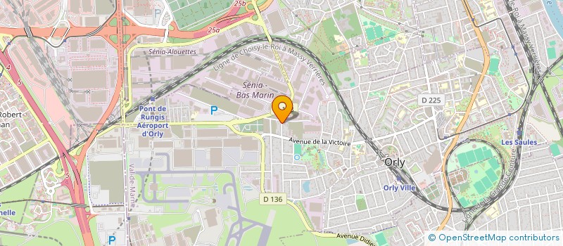 localisation de l'entreprise SCI CAPONERO  ORLY