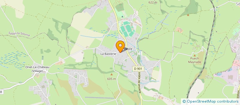 localisation de l'entreprise SCI CAPONIRO  ONET-LE-CHATEAU