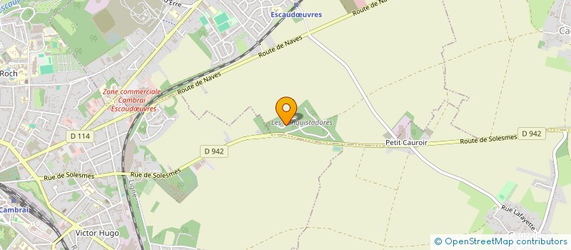 localisation de l'entreprise SCI CAPOR  ESCAUDUVRES