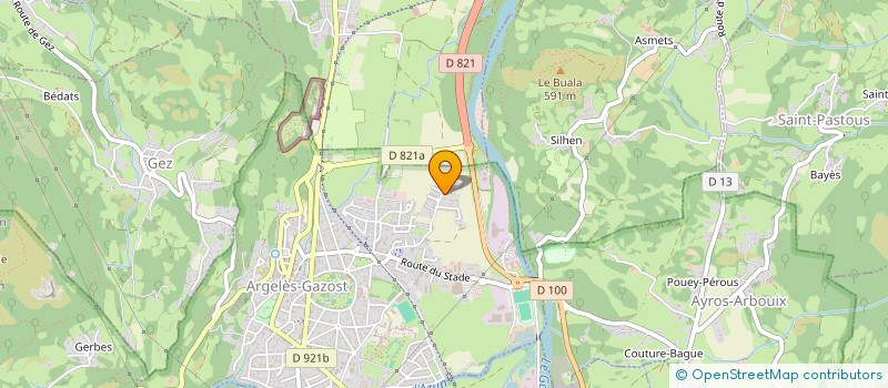 localisation de l'entreprise SCI CAPPELLETO  ARGELES-GAZOST