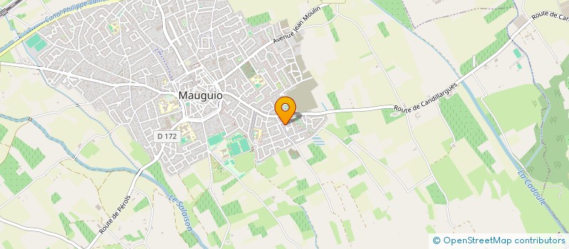 localisation de l'entreprise SCI CAPPELLETTI ET ASSOCIES  MAUGUIO