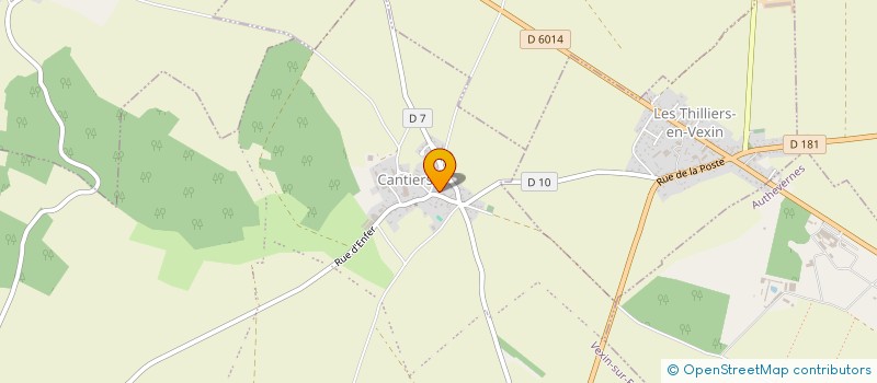 localisation de l'entreprise SCI CAPPELLO  VEXIN-SUR-EPTE