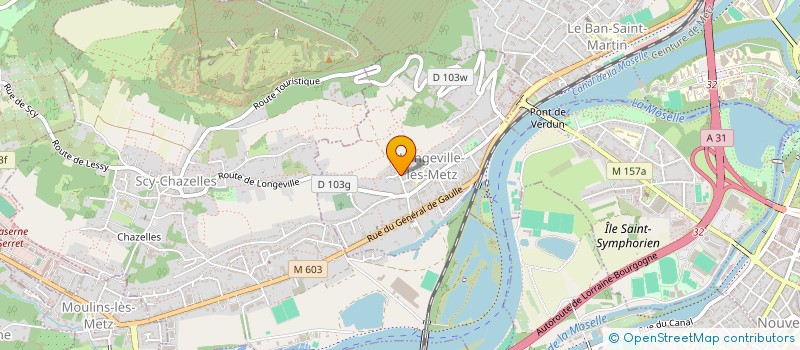 localisation de l'entreprise SCI CAPRA à LONGEVILLE-LES-METZ