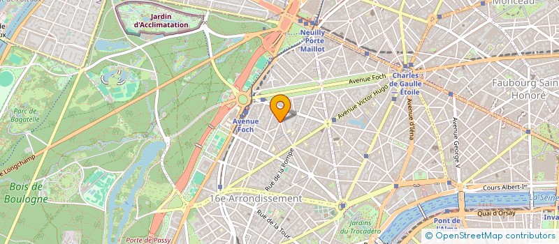 localisation de l'entreprise SCI CAPRI à PARIS