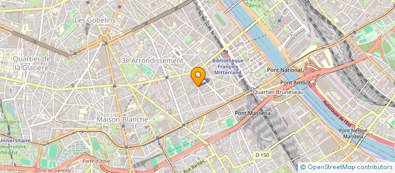 localisation de l'entreprise SCI CAPRI  PARIS