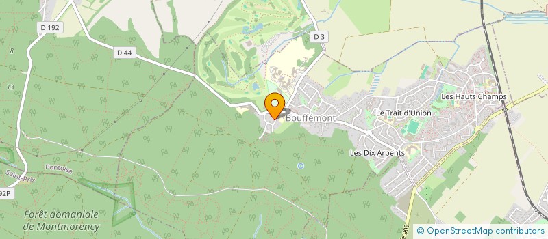 localisation de l'entreprise SCI CAPRI  BOUFFEMONT