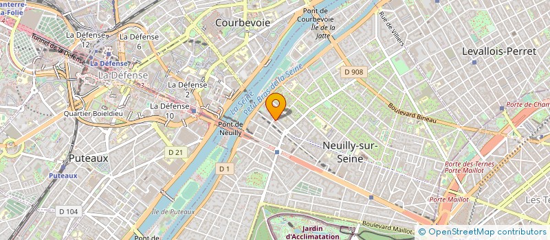 localisation de l'entreprise SCI CAPRI PLOUFRAGAN à NEUILLY-SUR-SEINE