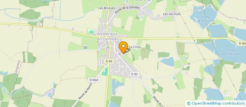 localisation de l'entreprise SCI CAPRICE IV à AMBERIEUX-EN-DOMBES