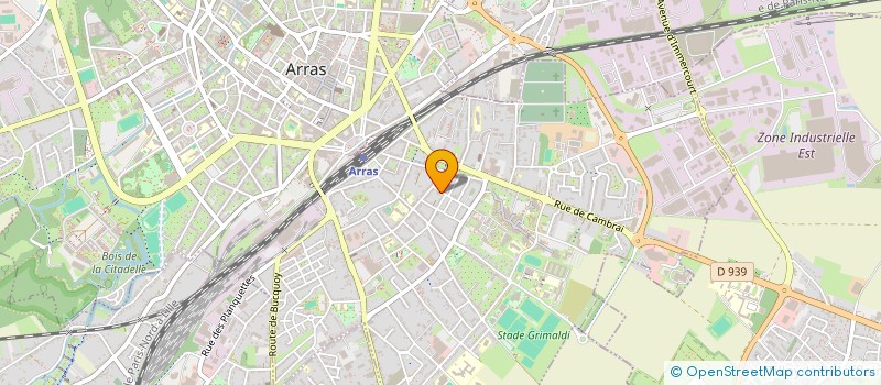 localisation de l'entreprise SCI CAPRICORNE à ARRAS