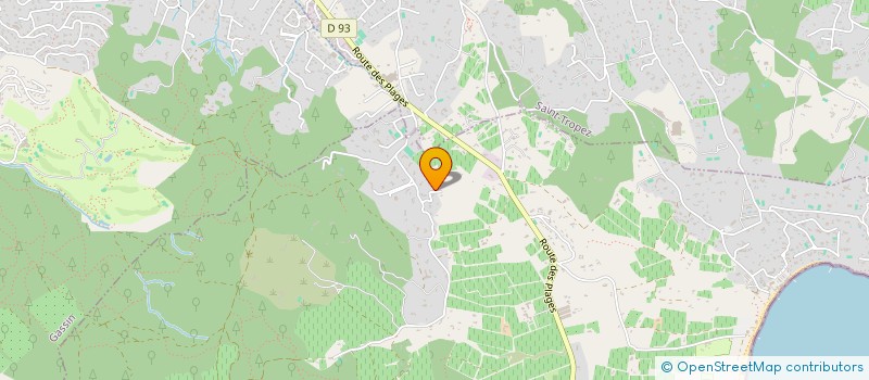 localisation de l'entreprise SCI CAPRICORNE  RAMATUELLE