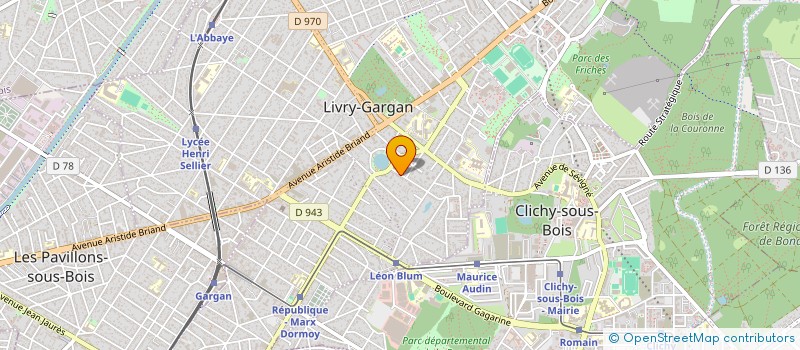 localisation de l'entreprise SCI CAPRIN à LIVRY-GARGAN