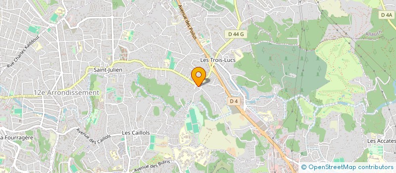 localisation de l'entreprise SCI CAPRIONA à MARSEILLE
