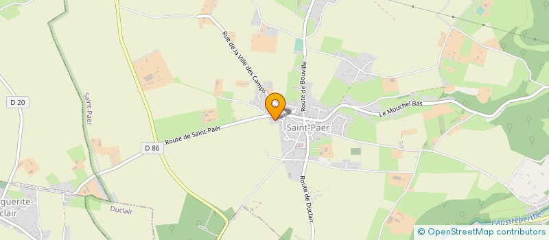 localisation de l'entreprise SCI CAPRON FRERES  SAINT-PAER