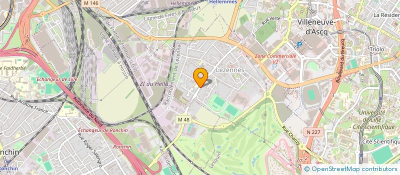localisation de l'entreprise SCI CAPRON VANDERHAEGHE à LILLE