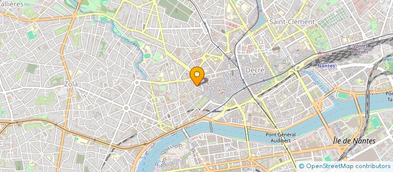localisation de l'entreprise SCI CAPSULE à NANTES