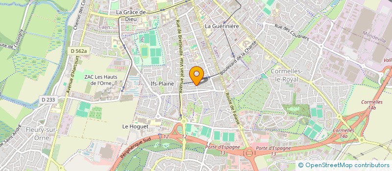 localisation de l'entreprise SCI CAPSULE  IFS